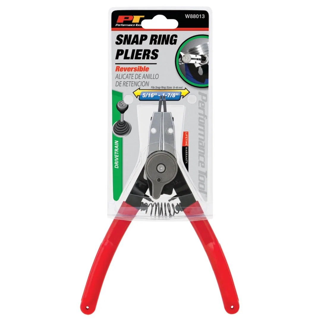 W88013 – PERFORM TOOL Pliers, Snap Ring 7 Inch Length Reversible - view 2